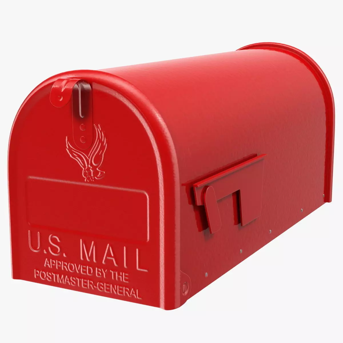 American Design Mailbox 3D model_0