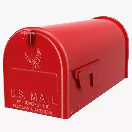 American Design Mailbox 3D model