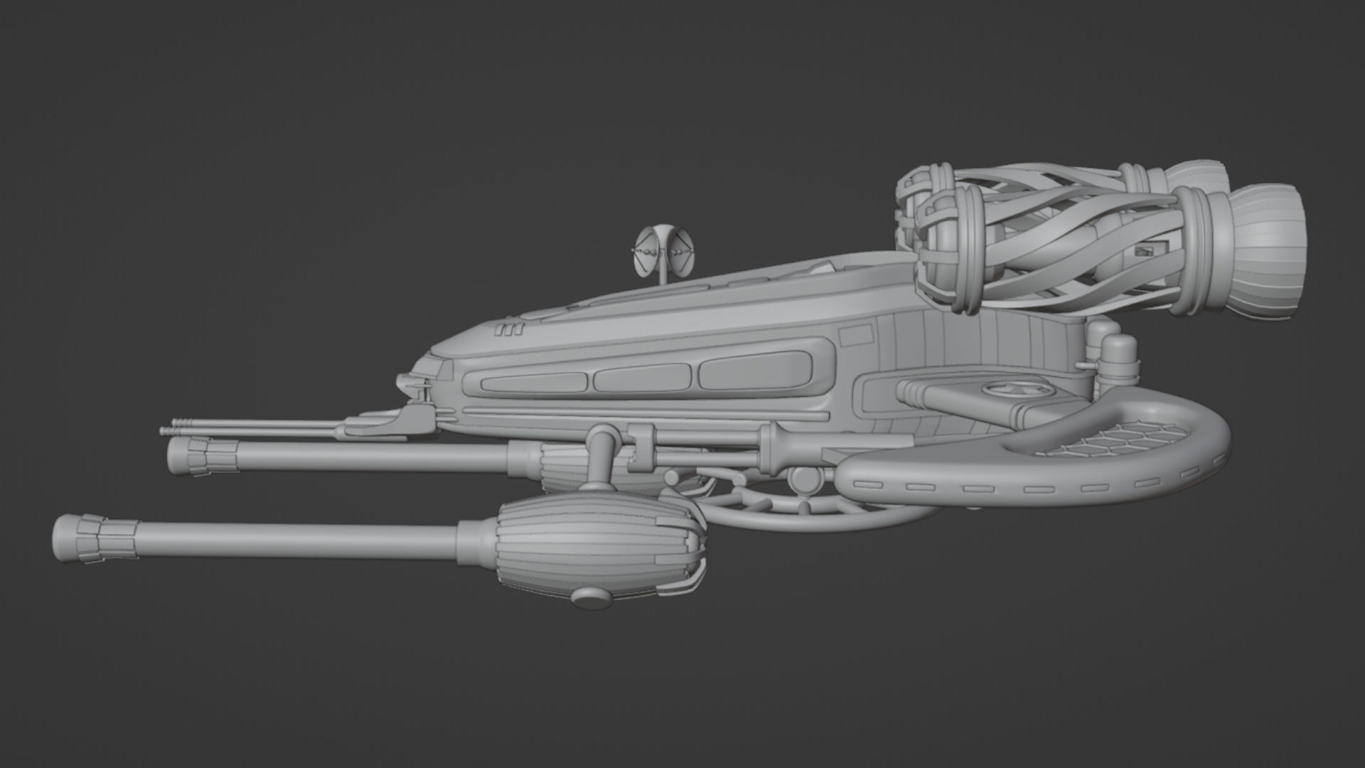 Spaceship 001 3D model_21