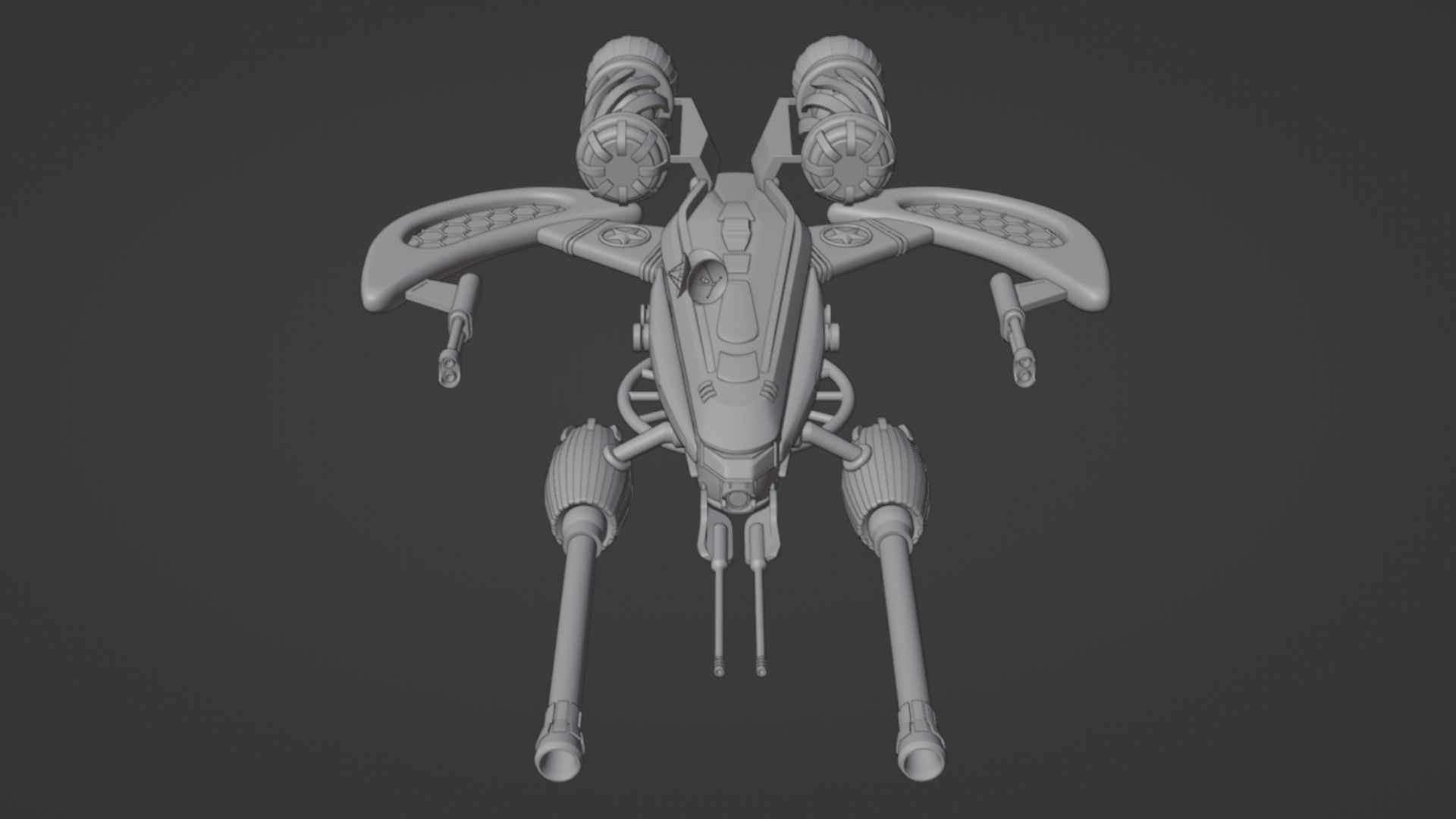 Spaceship 001 3D model_29