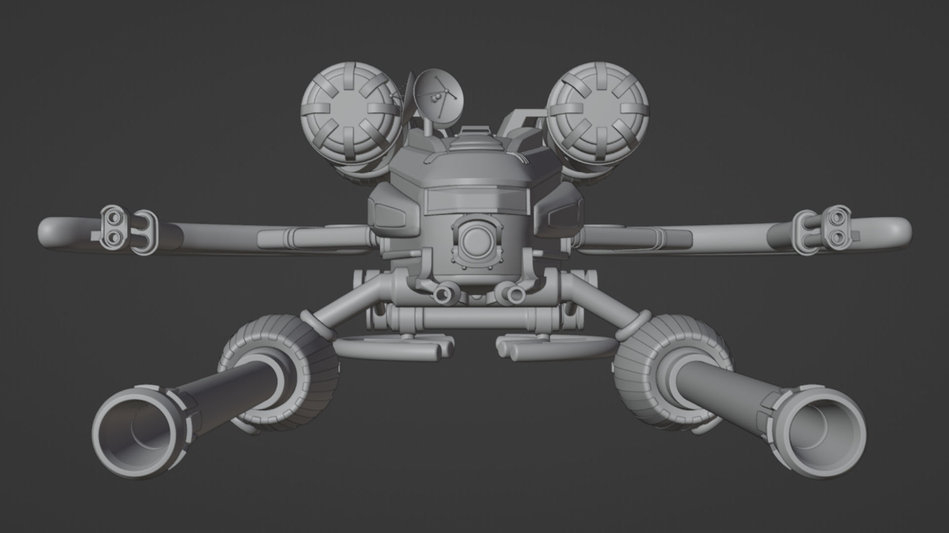 Spaceship 001 3D model_28