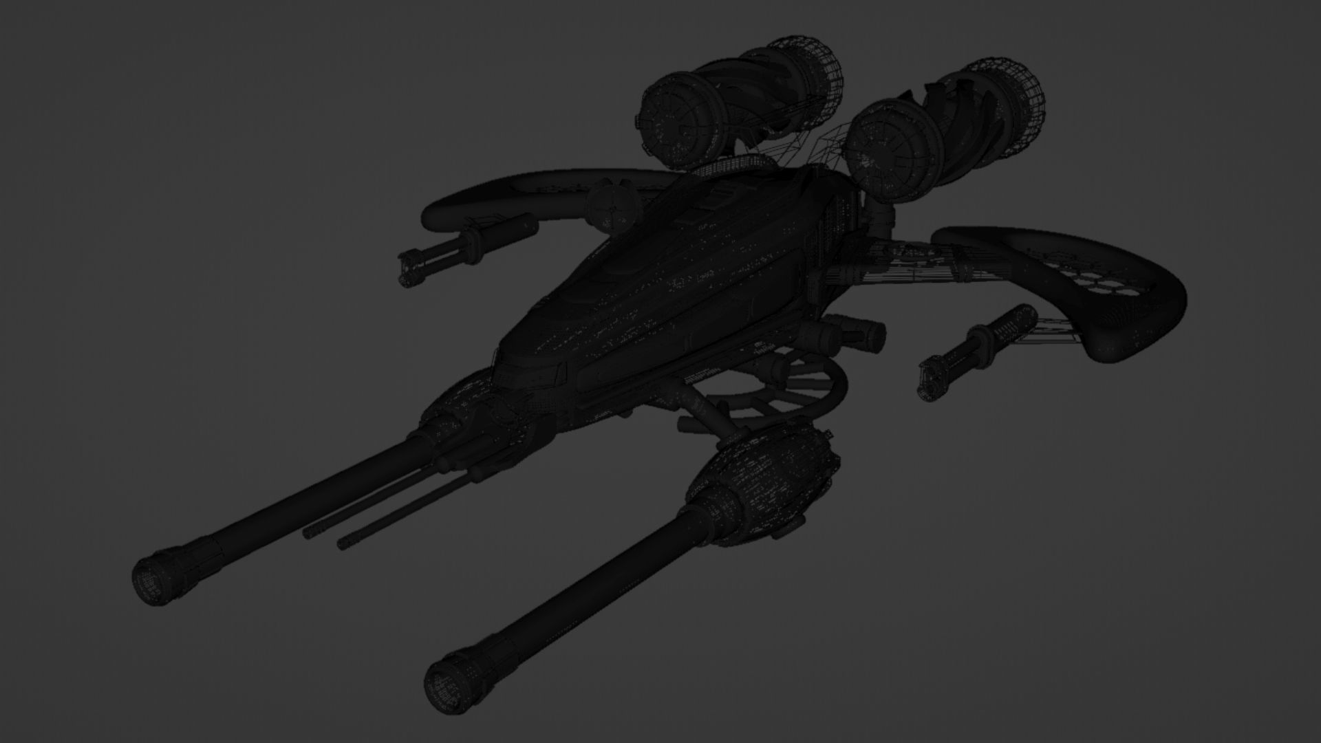 Spaceship 001 3D model_31