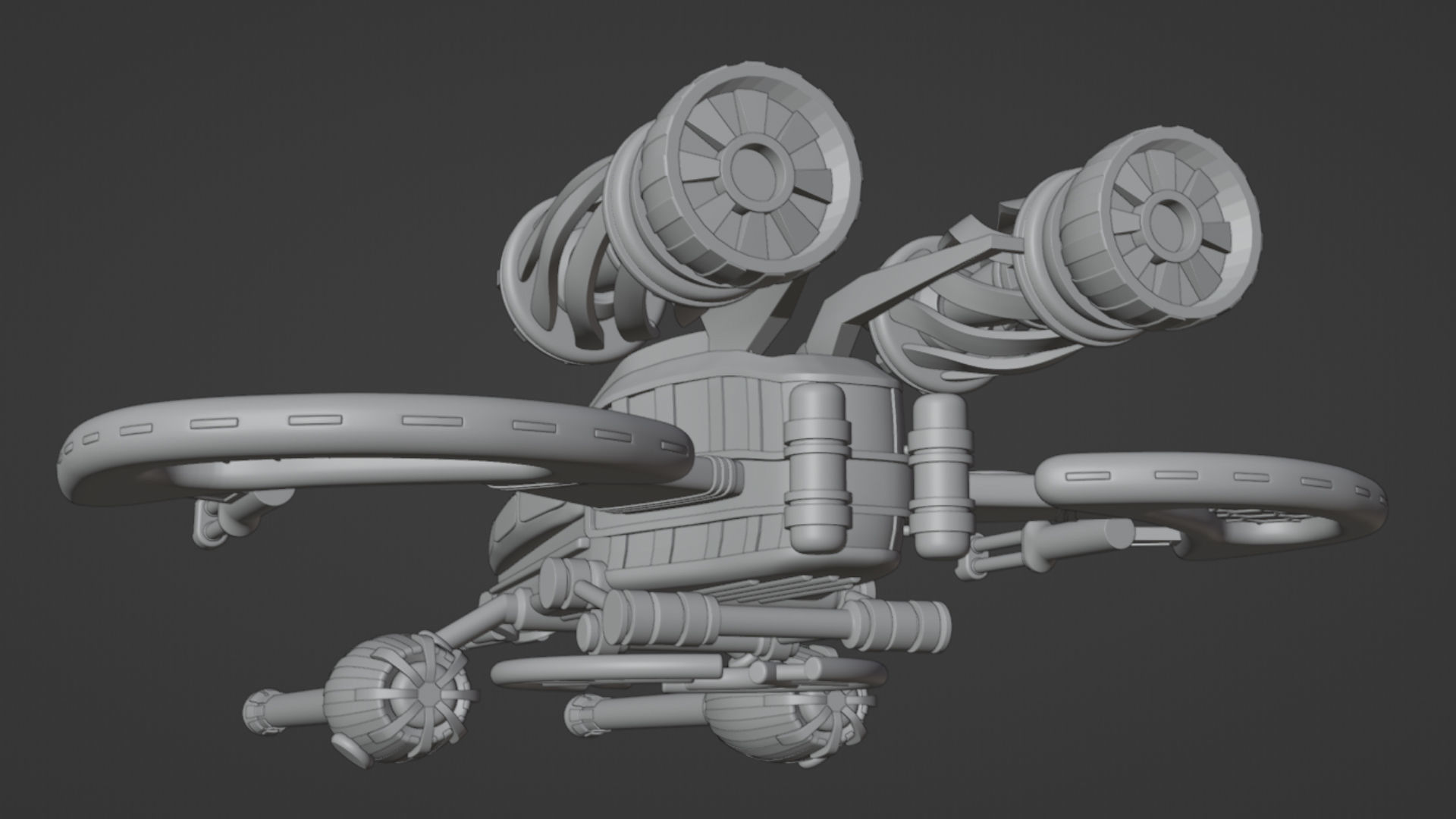 Spaceship 001 3D model_22