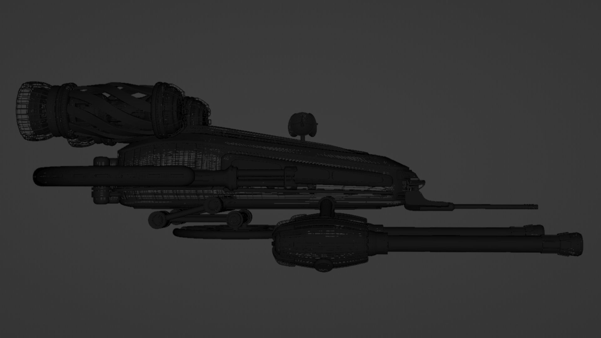 Spaceship 001 3D model_34
