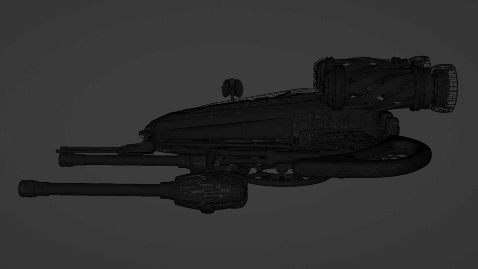 Spaceship 001 3D model_33