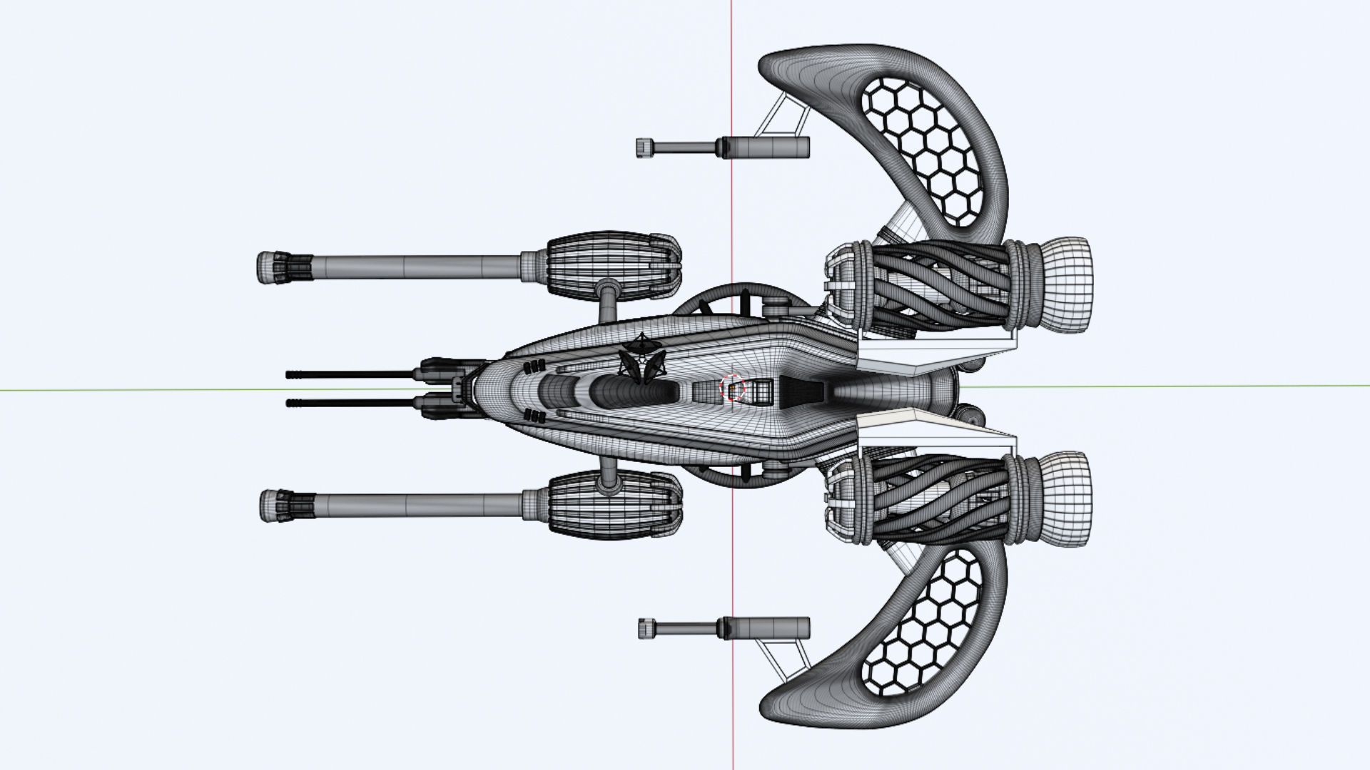 Spaceship 001 3D model_17