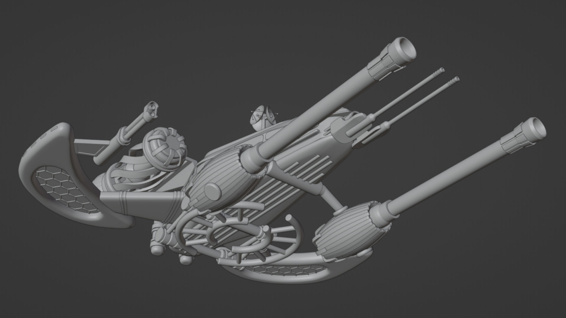 Spaceship 001 3D model_27
