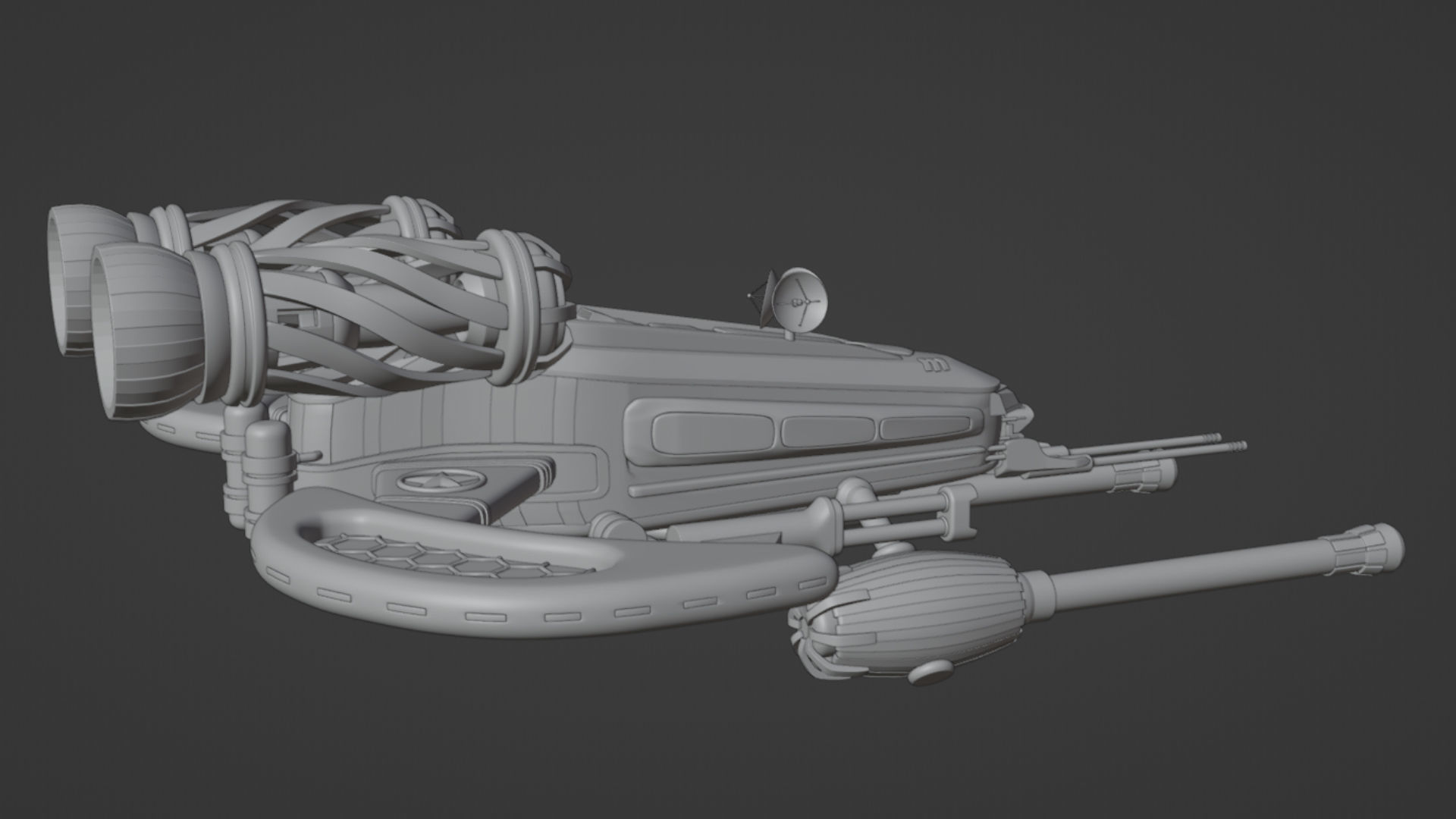 Spaceship 001 3D model_25