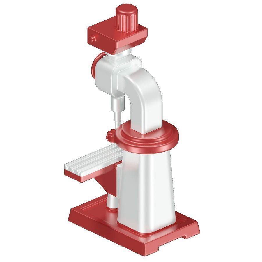 Engineering Milling Toy 3D model_2