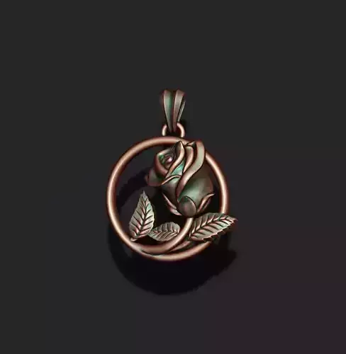 rose  pendant