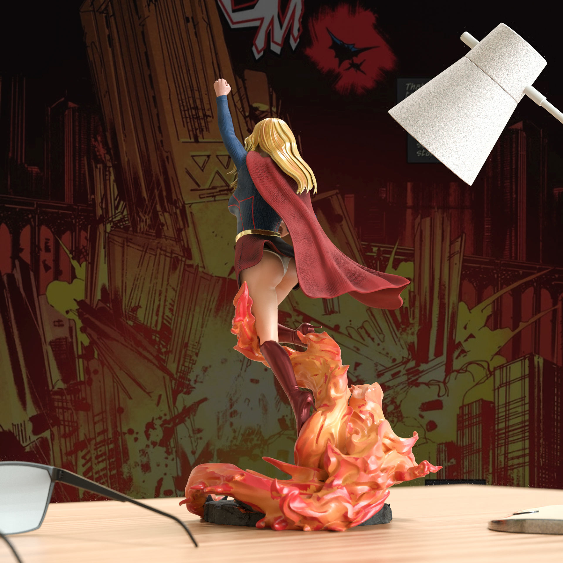 NSFW Super Girl - 3D Print 3D print model_8