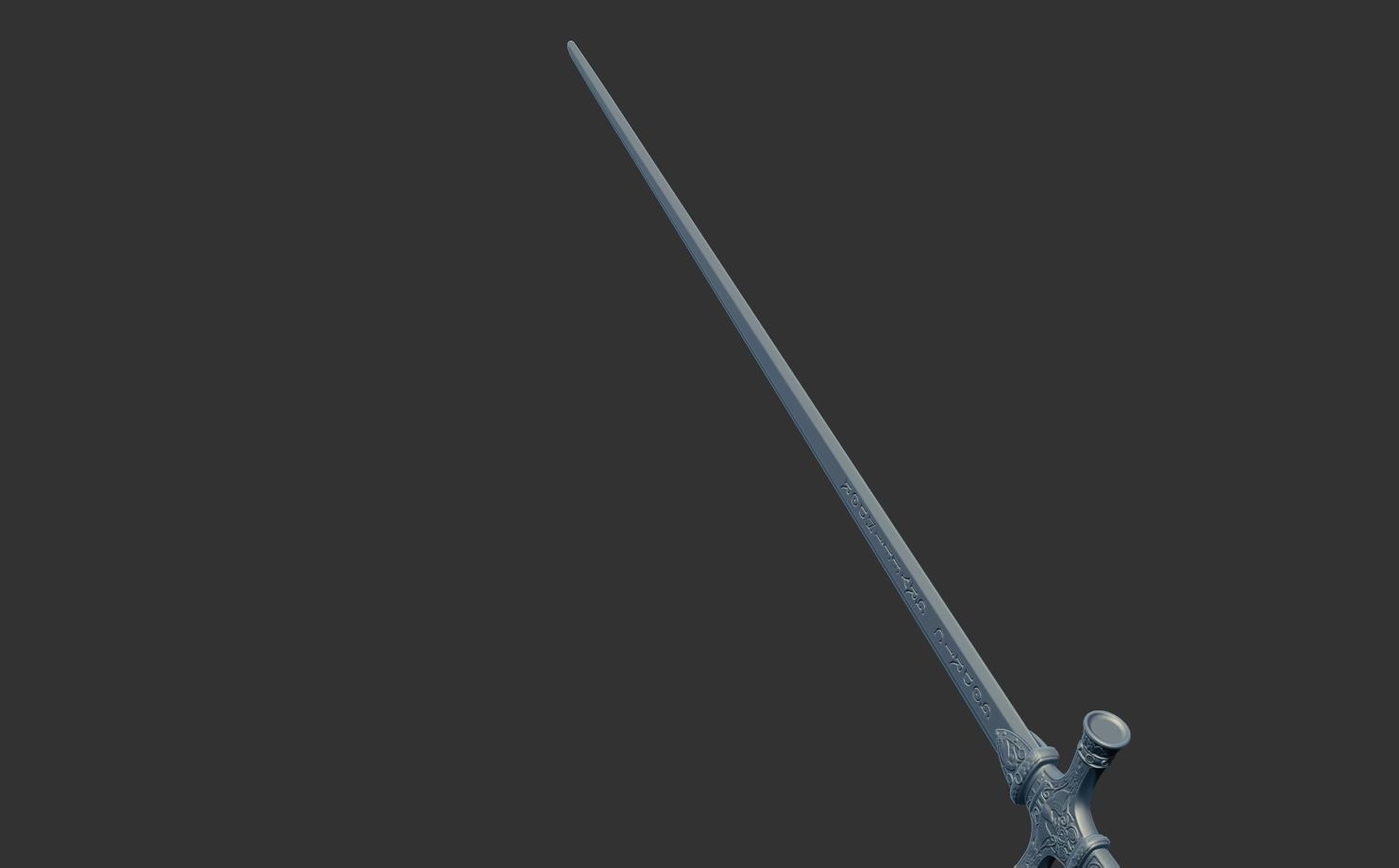 The sword of Gryffindor 3D print model_5
