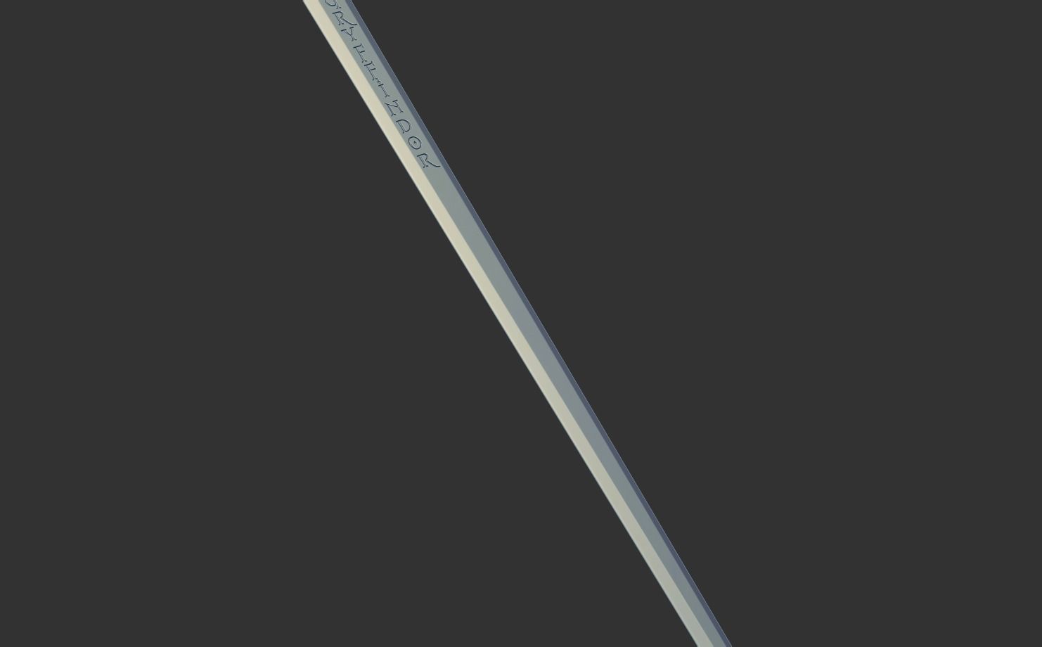 The sword of Gryffindor 3D print model_2
