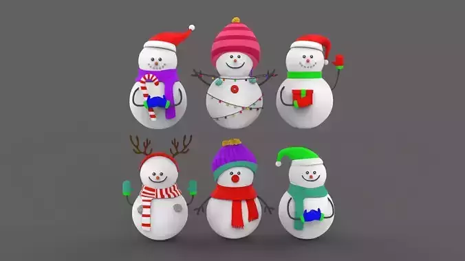 Snowmen collections v001