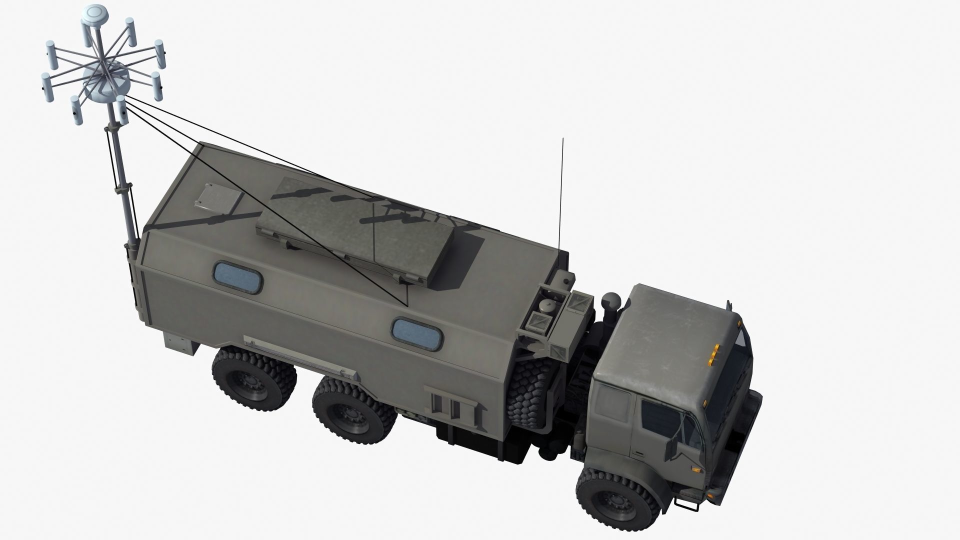 R330-Zh Zhitel Electronic Warfare Truck 3D model_41