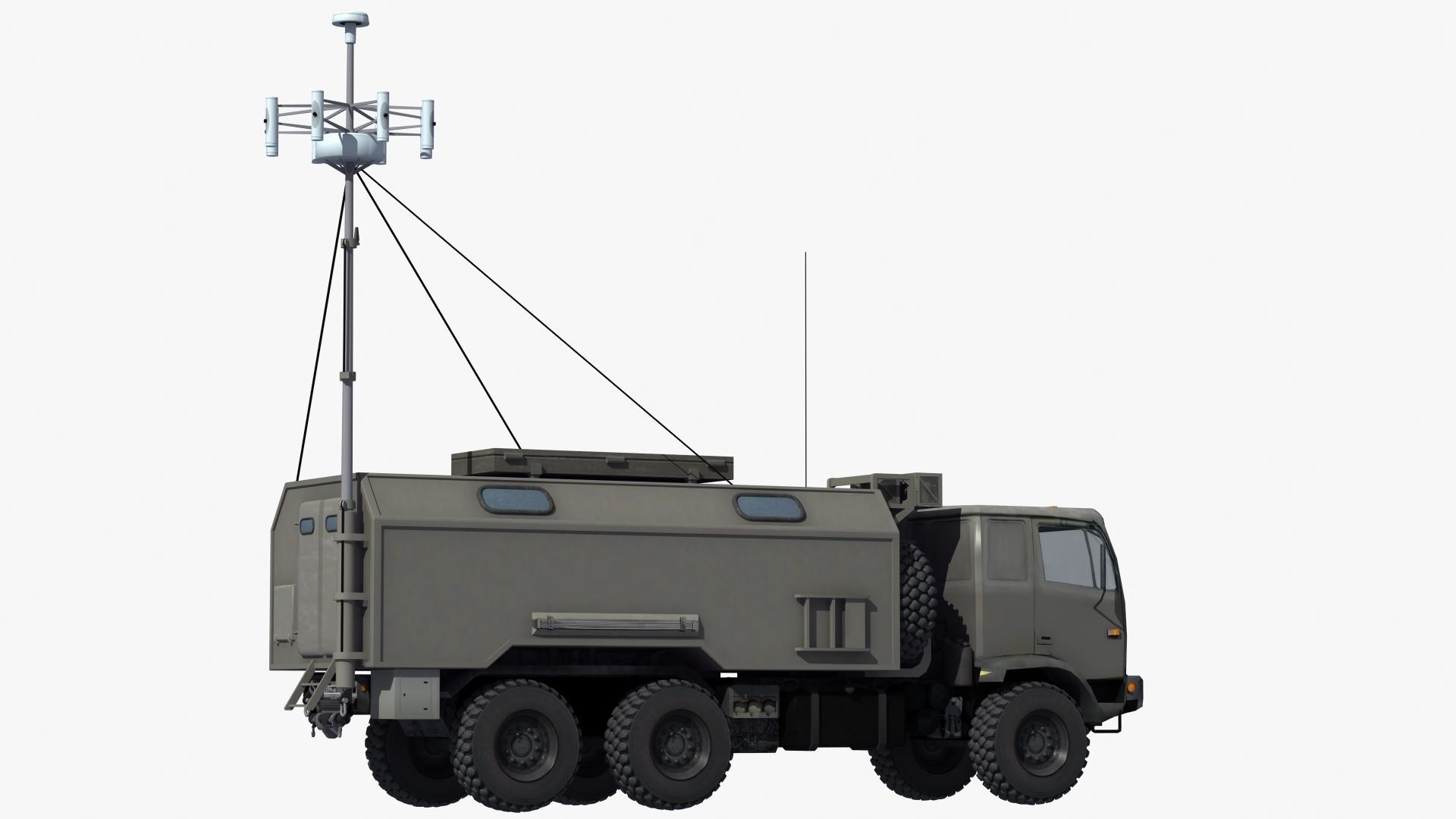 R330-Zh Zhitel Electronic Warfare Truck 3D model_31