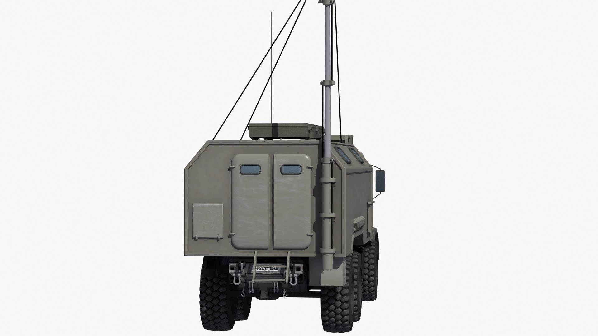 R330-Zh Zhitel Electronic Warfare Truck 3D model_26