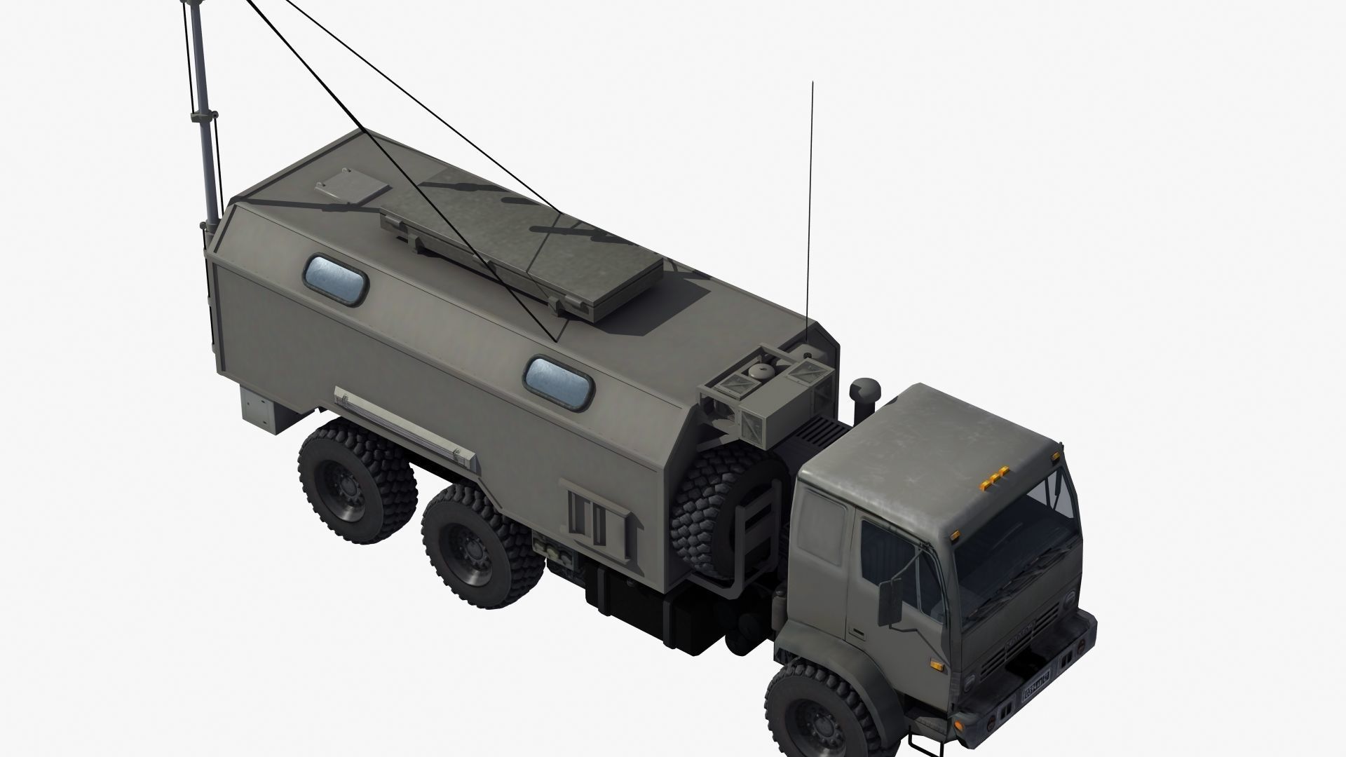 R330-Zh Zhitel Electronic Warfare Truck 3D model_40