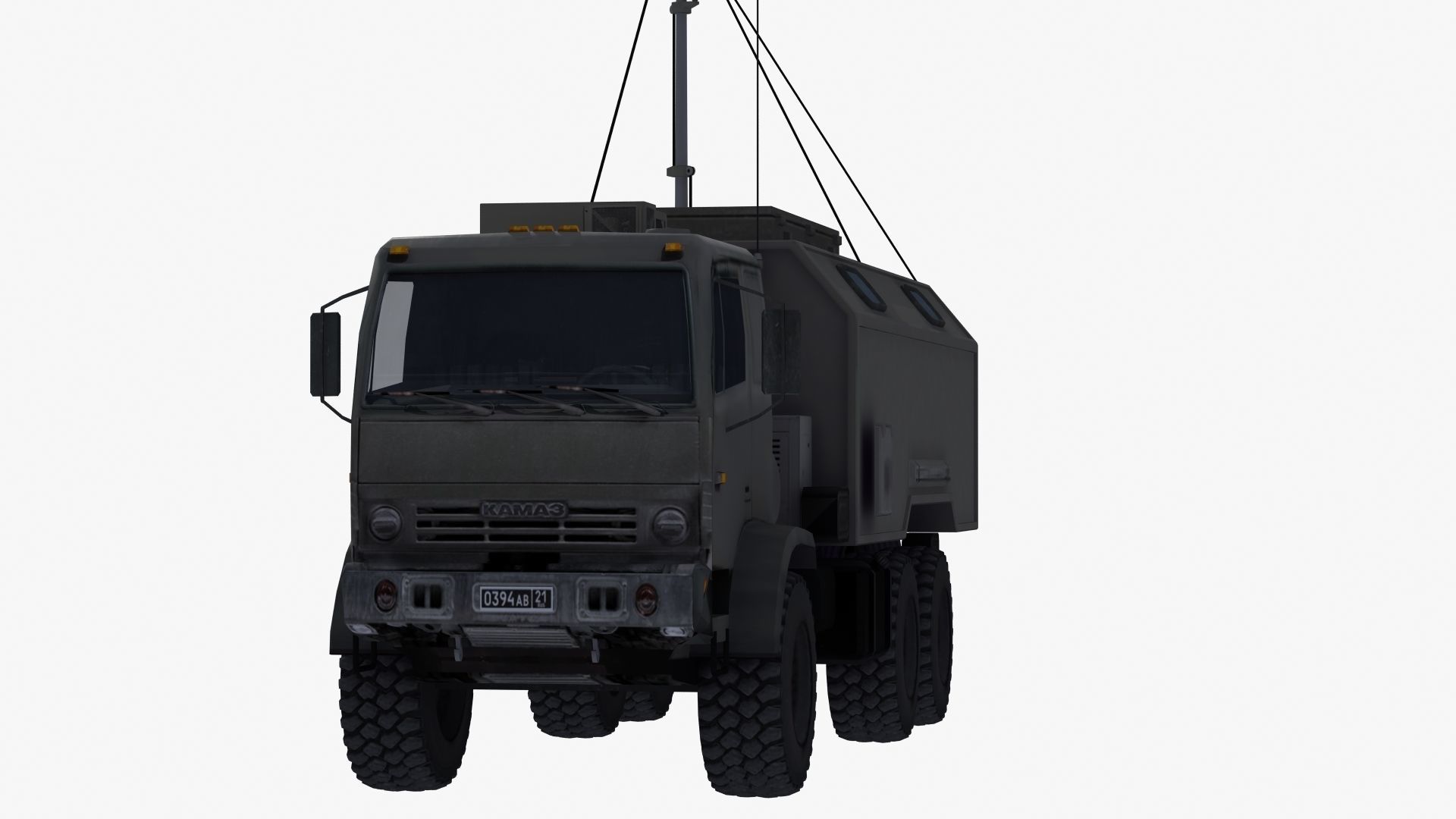 R330-Zh Zhitel Electronic Warfare Truck 3D model_34
