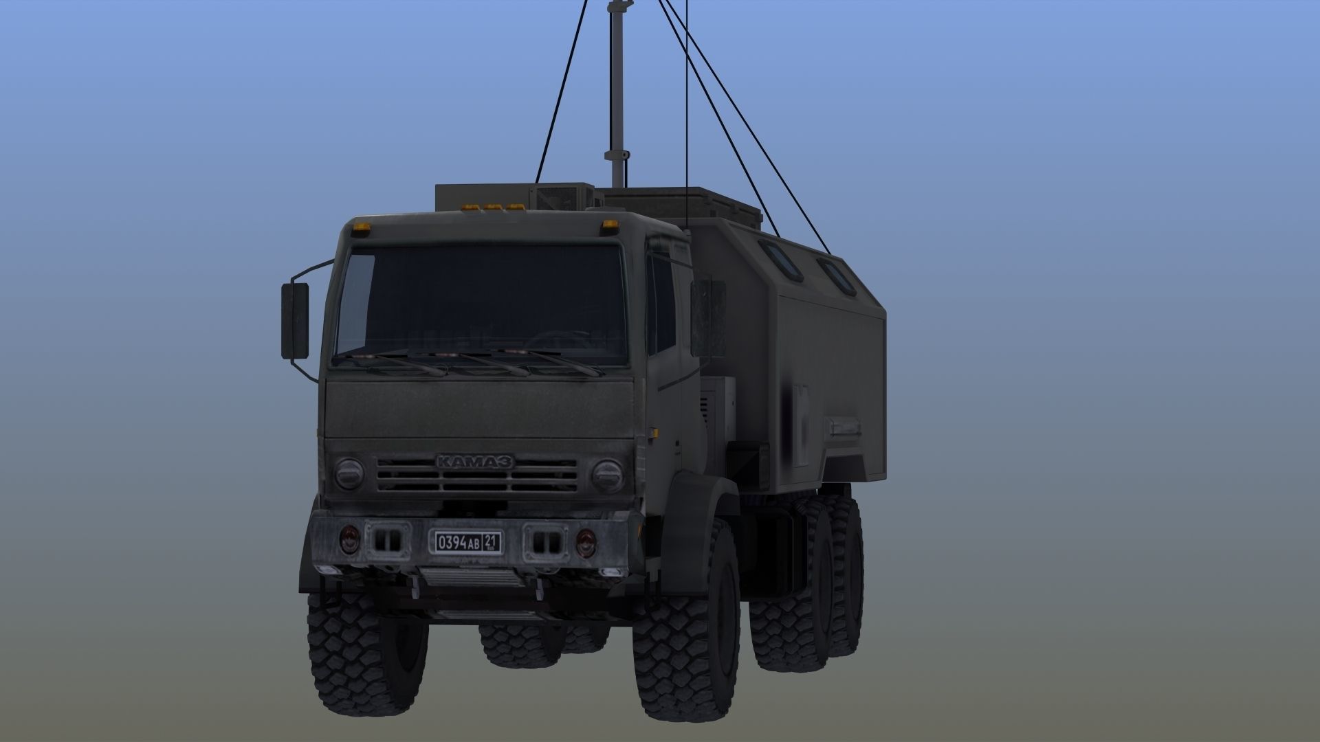 R330-Zh Zhitel Electronic Warfare Truck 3D model_11