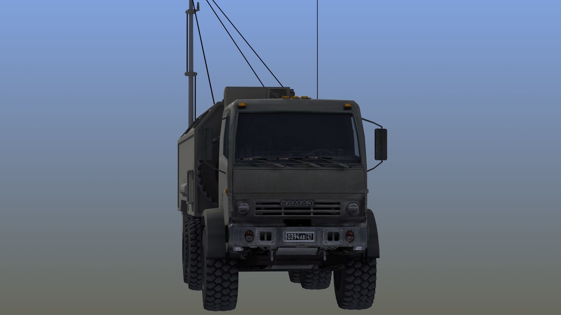 R330-Zh Zhitel Electronic Warfare Truck 3D model_15