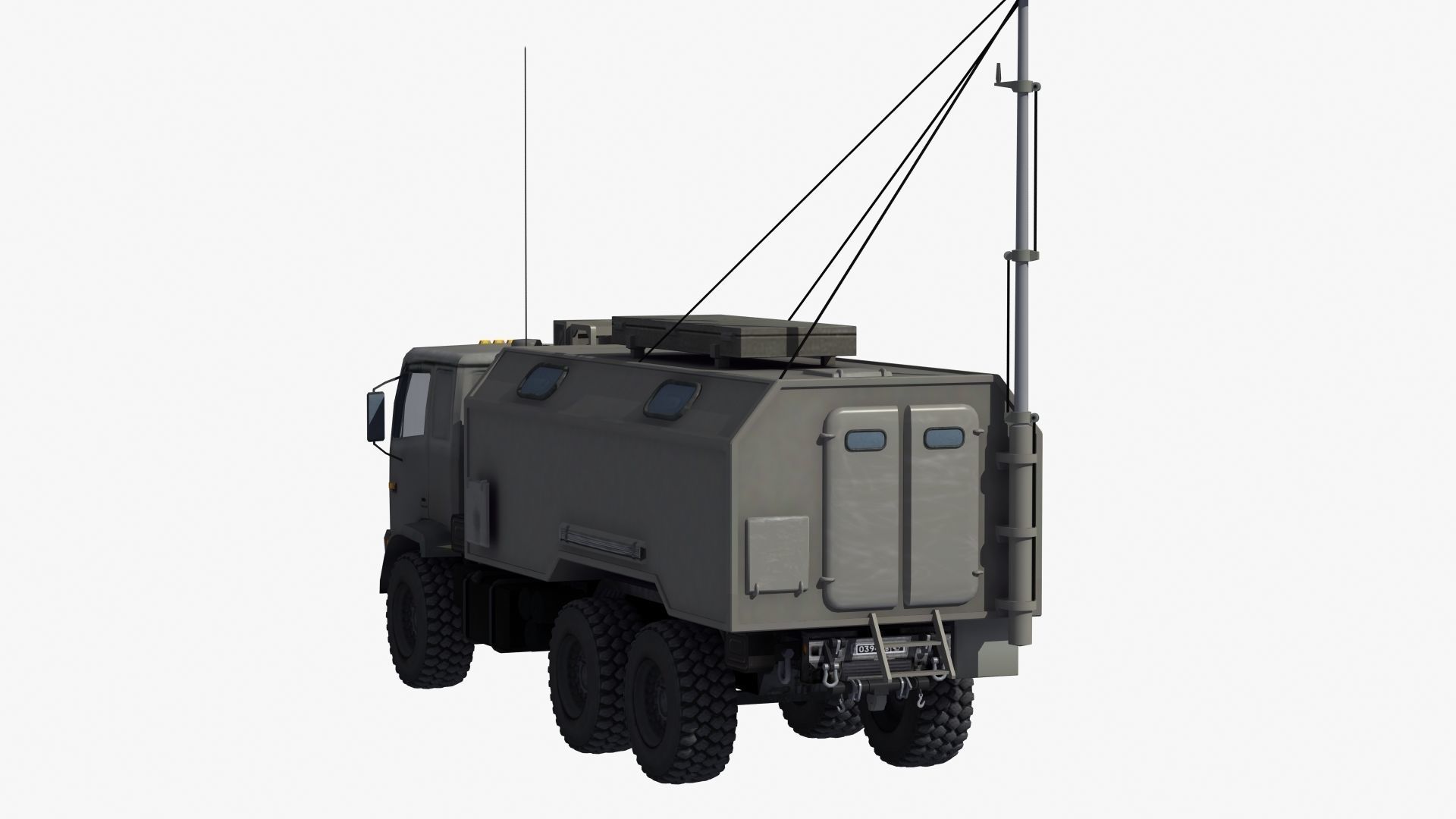 R330-Zh Zhitel Electronic Warfare Truck 3D model_25