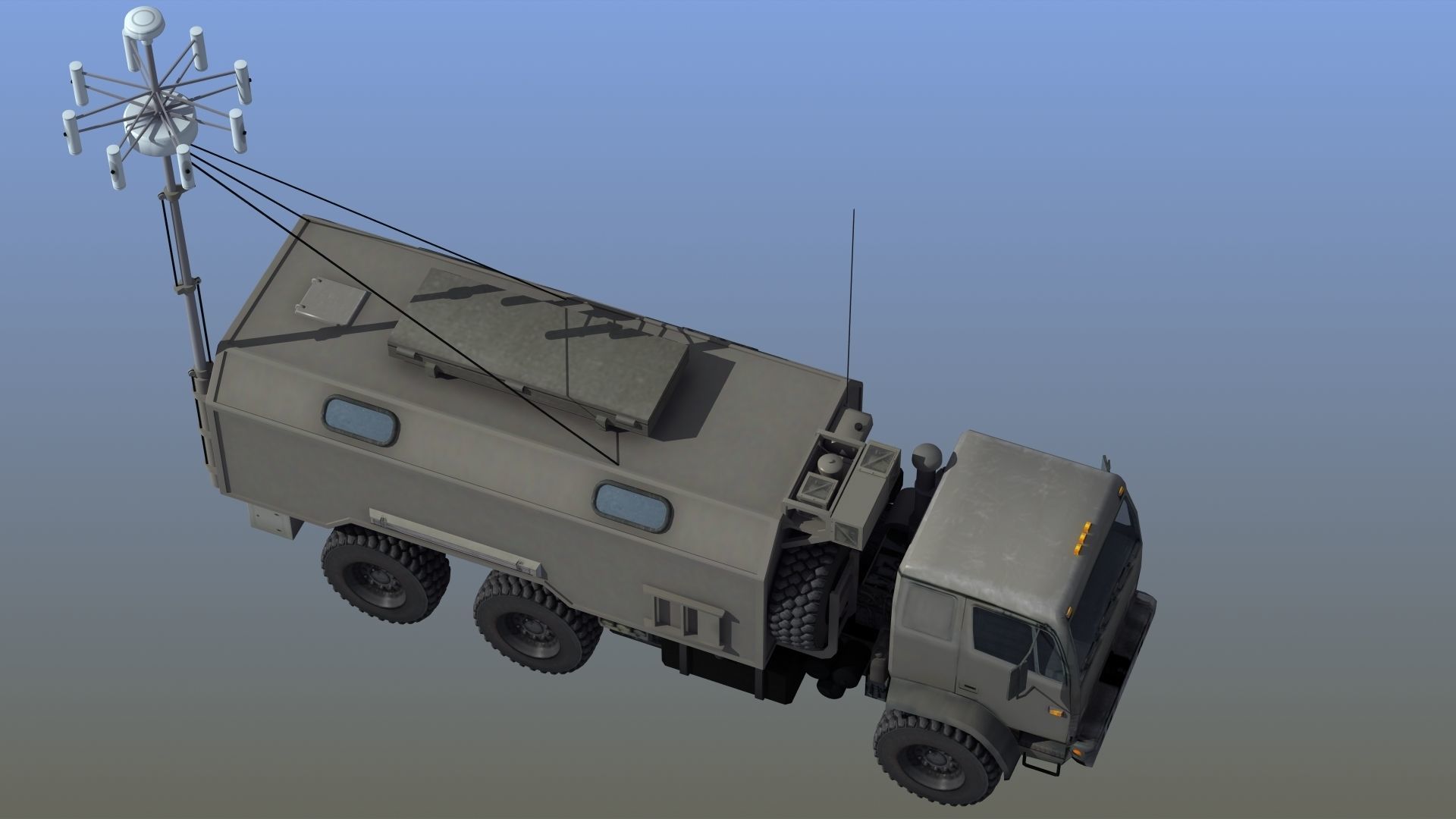 R330-Zh Zhitel Electronic Warfare Truck 3D model_18