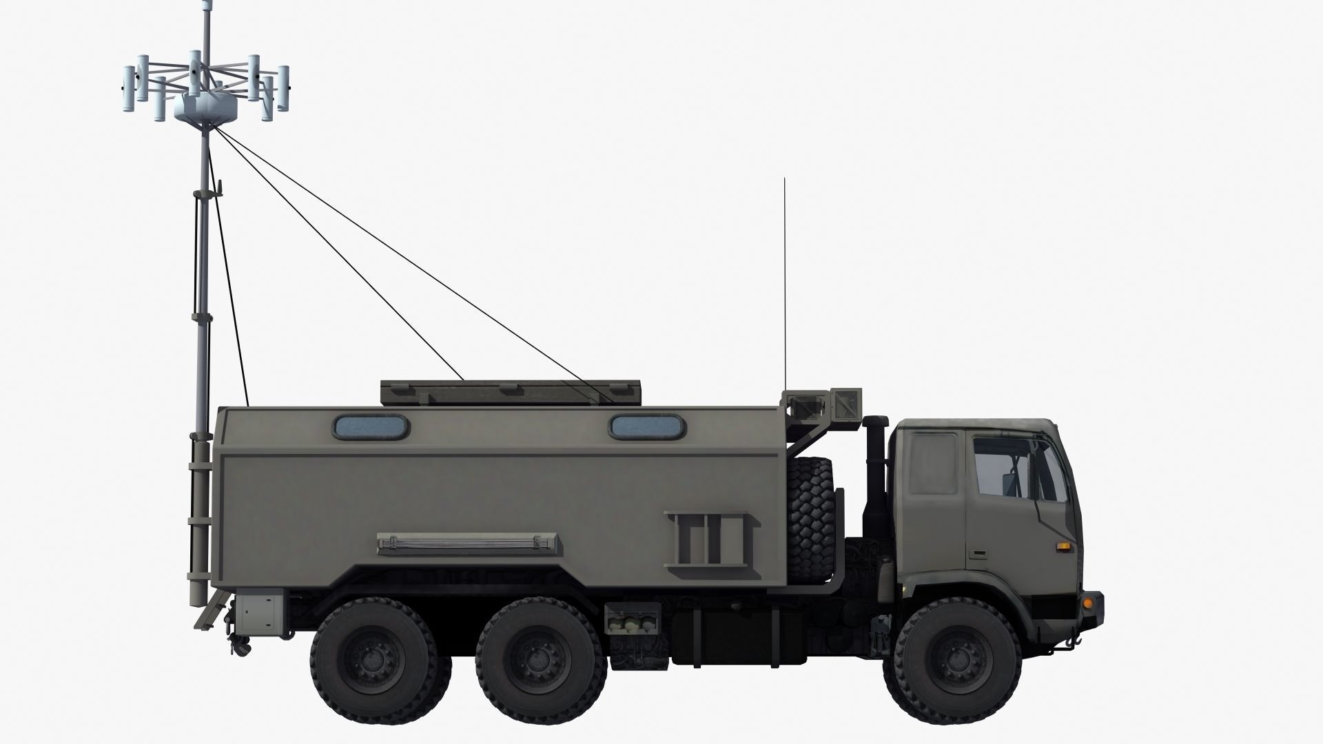 R330-Zh Zhitel Electronic Warfare Truck 3D model_30