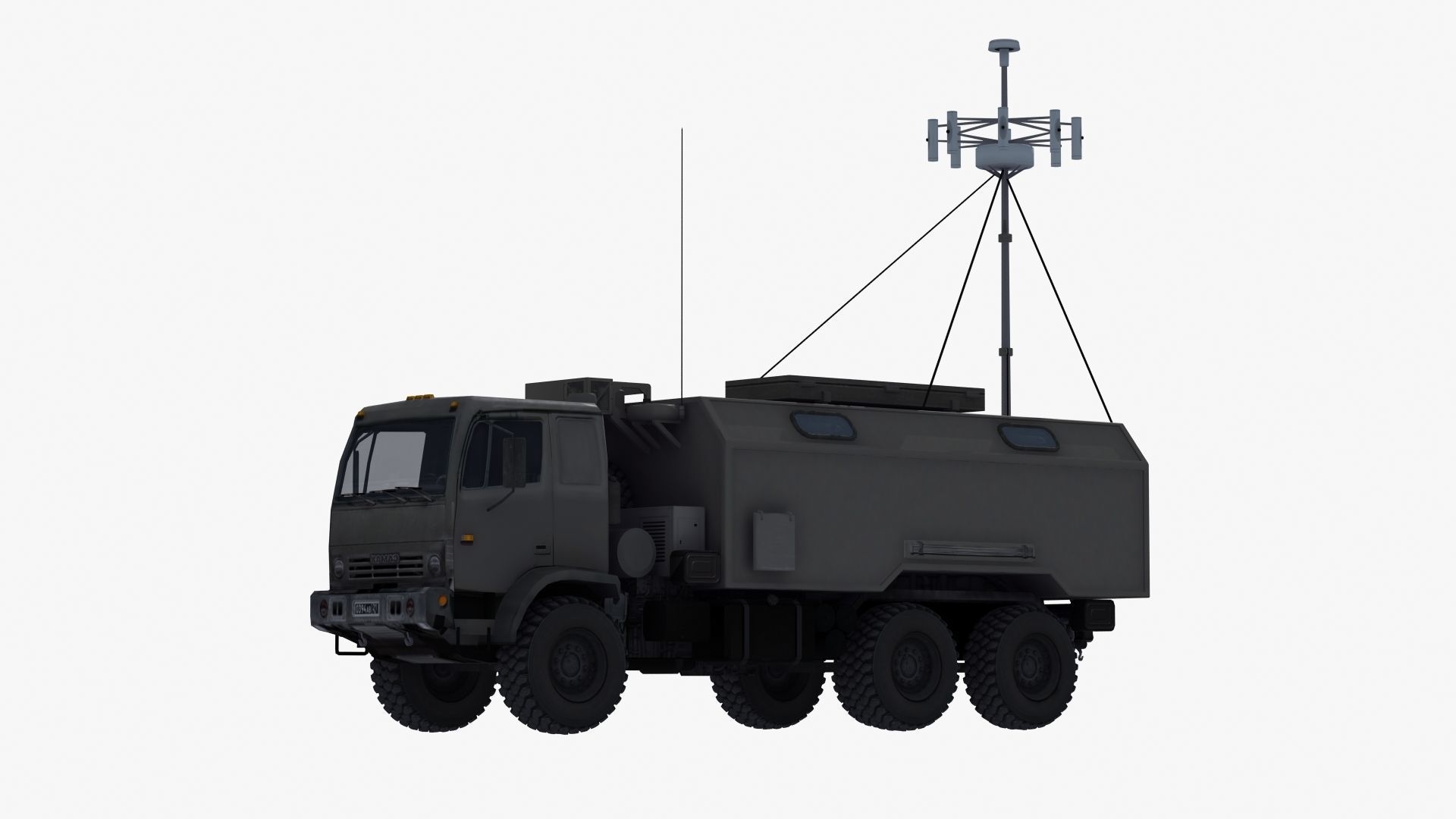 R330-Zh Zhitel Electronic Warfare Truck 3D model_23