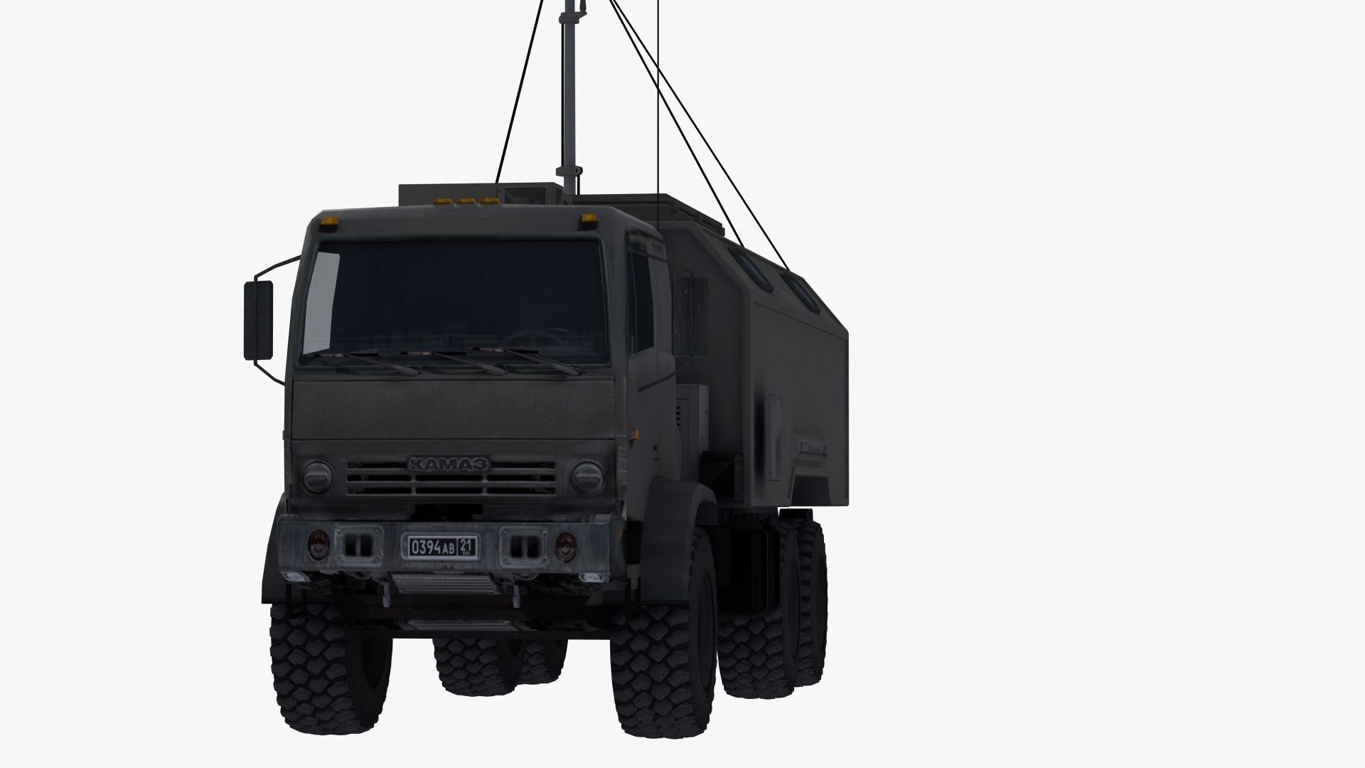 R330-Zh Zhitel Electronic Warfare Truck 3D model_36