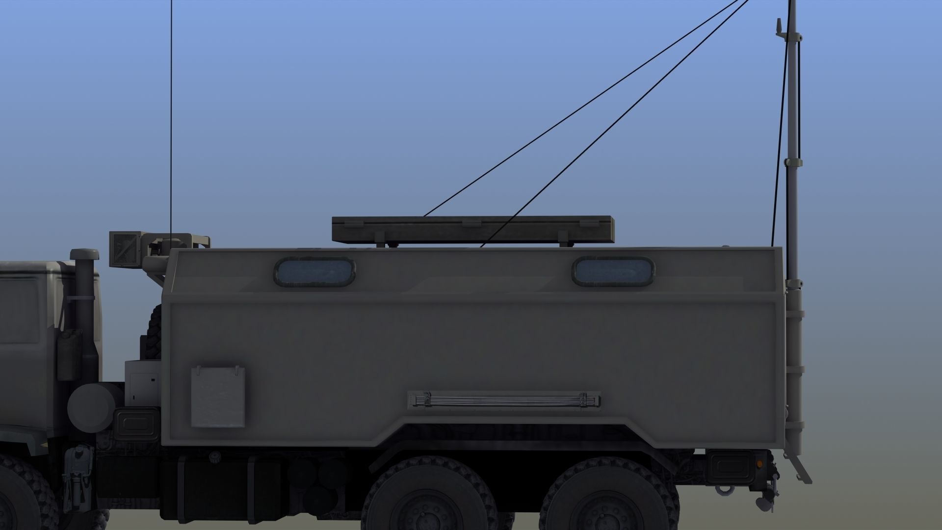 R330-Zh Zhitel Electronic Warfare Truck 3D model_22