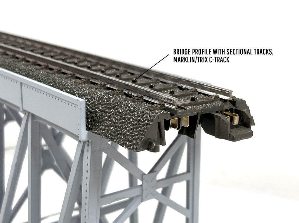 LINE-0004 Steel arc bridge riveted H0-scale 3D print model_4
