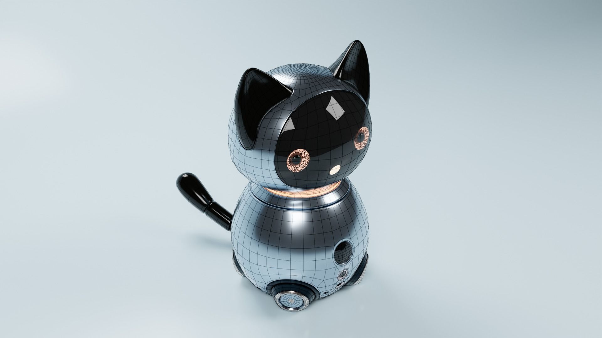 Cute Cat 3D model_15