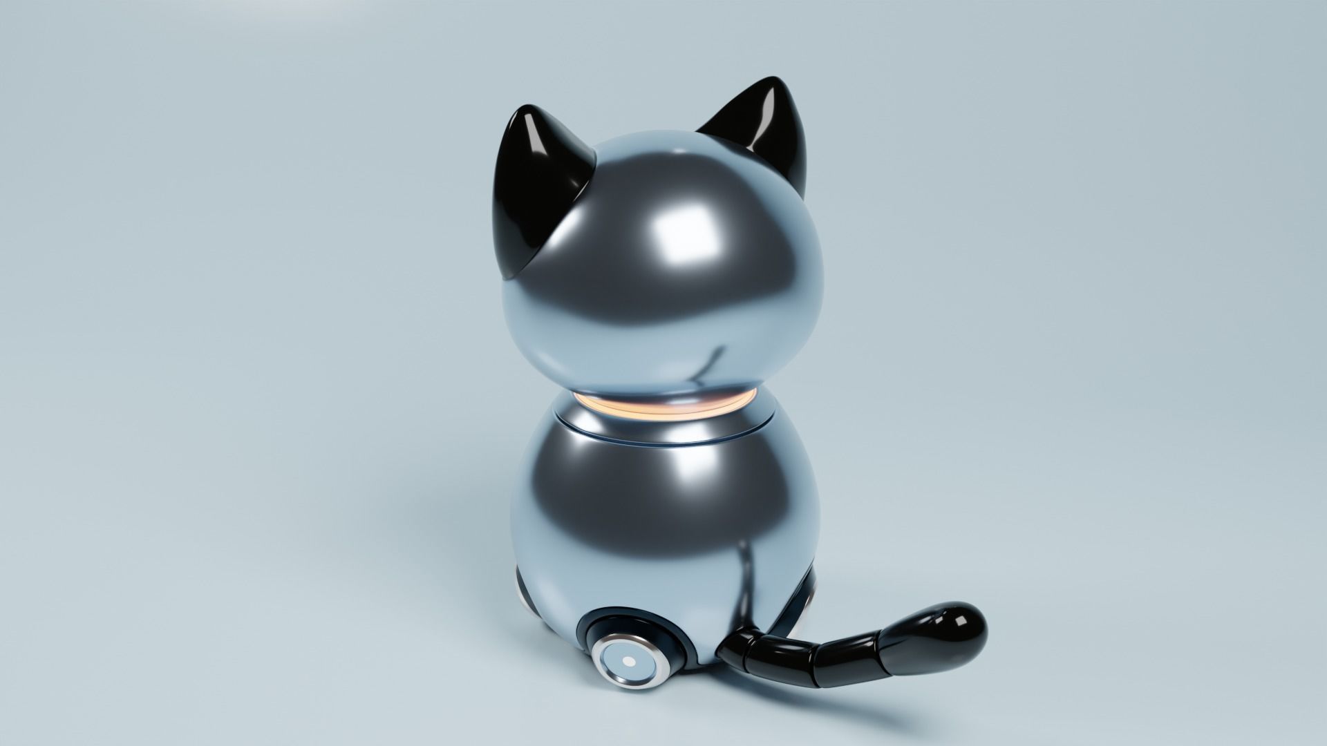 Cute Cat 3D model_7