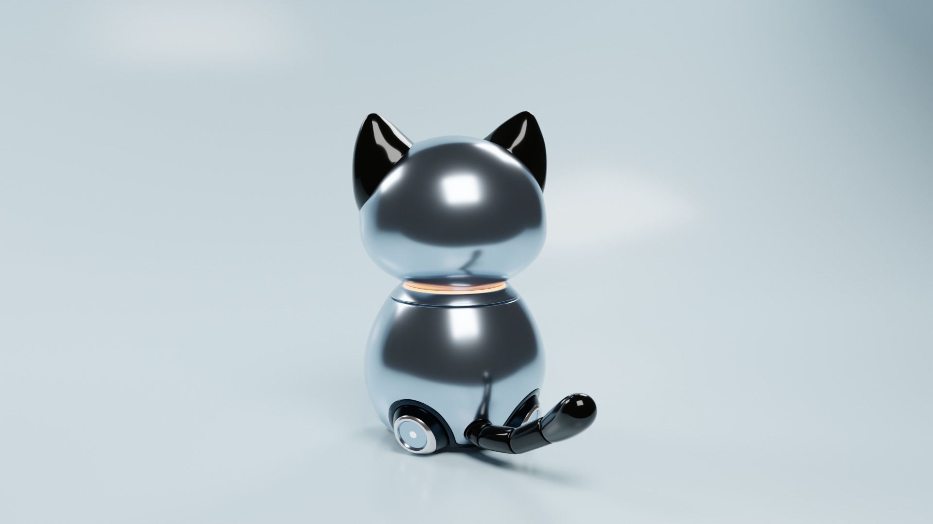 Cute Cat 3D model_1