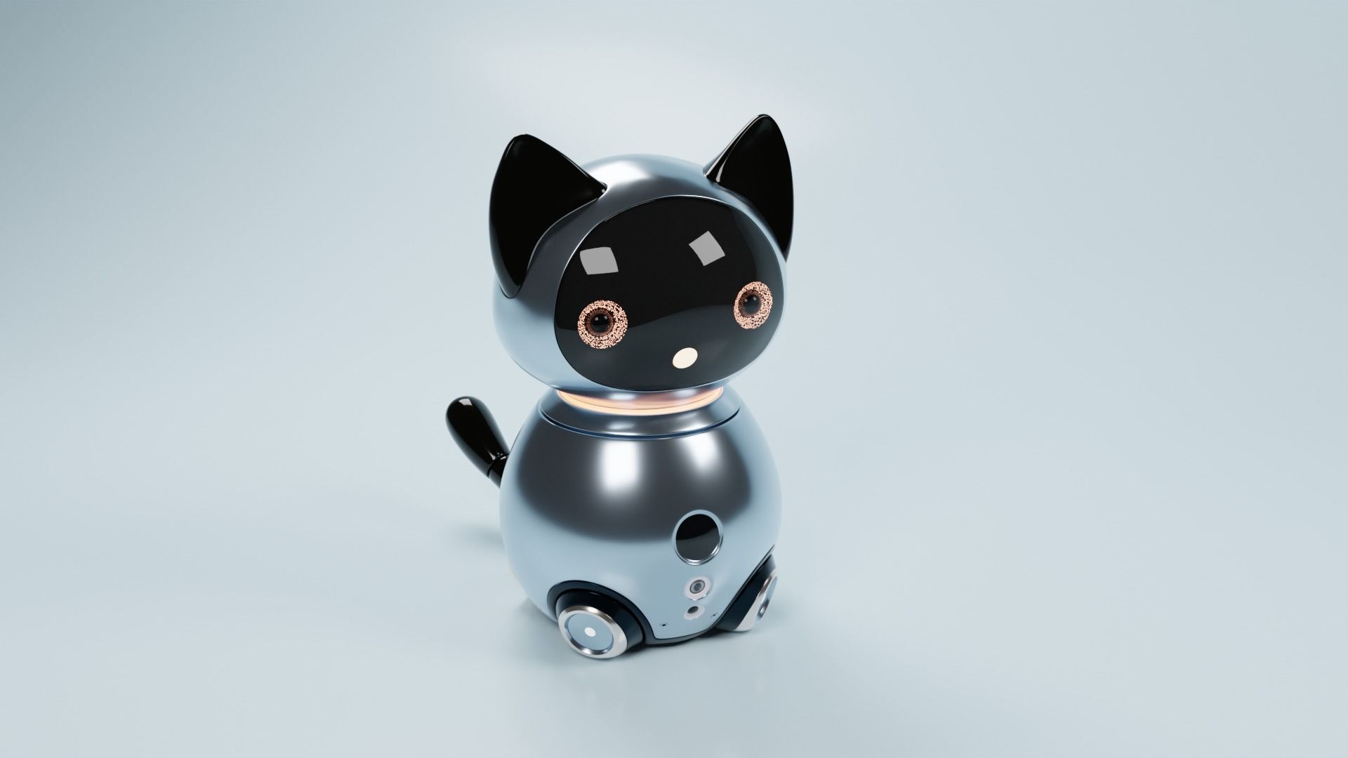 Cute Cat 3D model_11