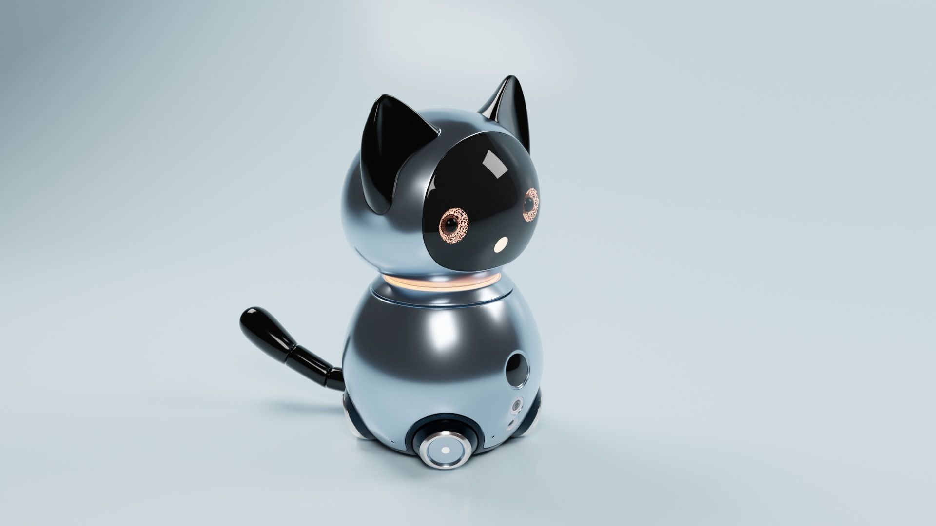 Cute Cat 3D model_10
