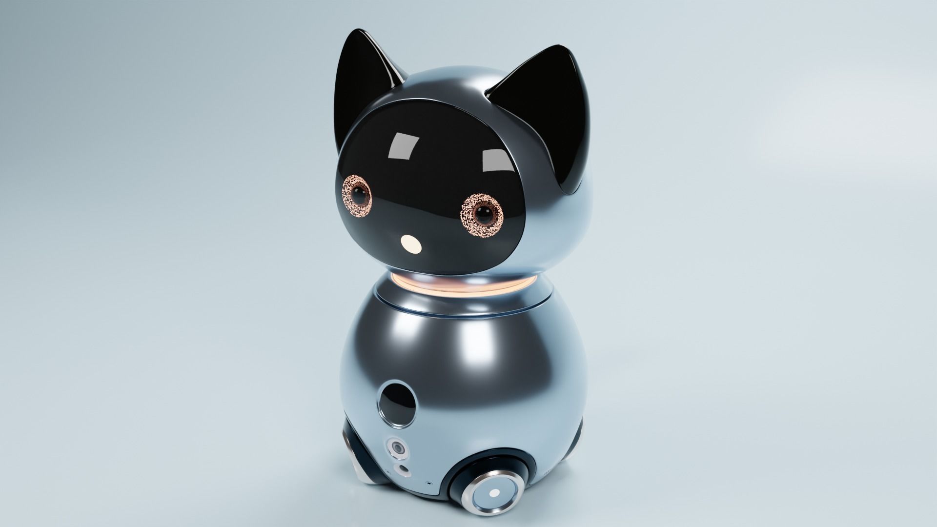 Cute Cat 3D model_4