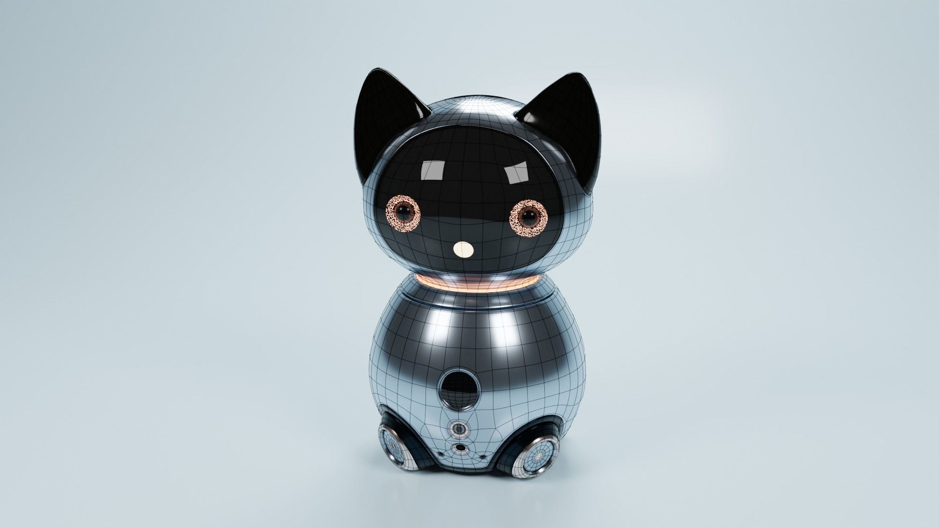 Cute Cat 3D model_14