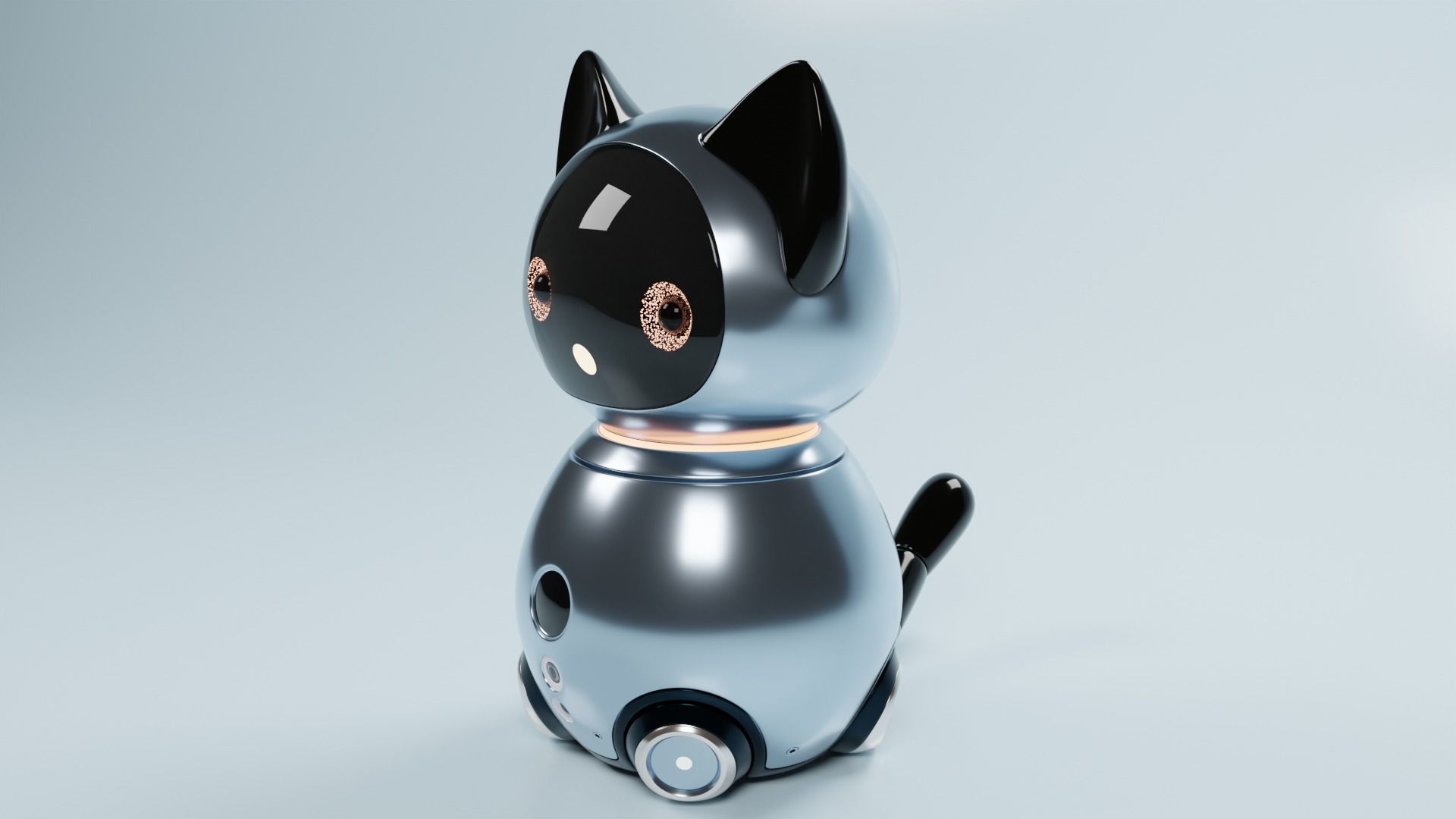 Cute Cat 3D model_5