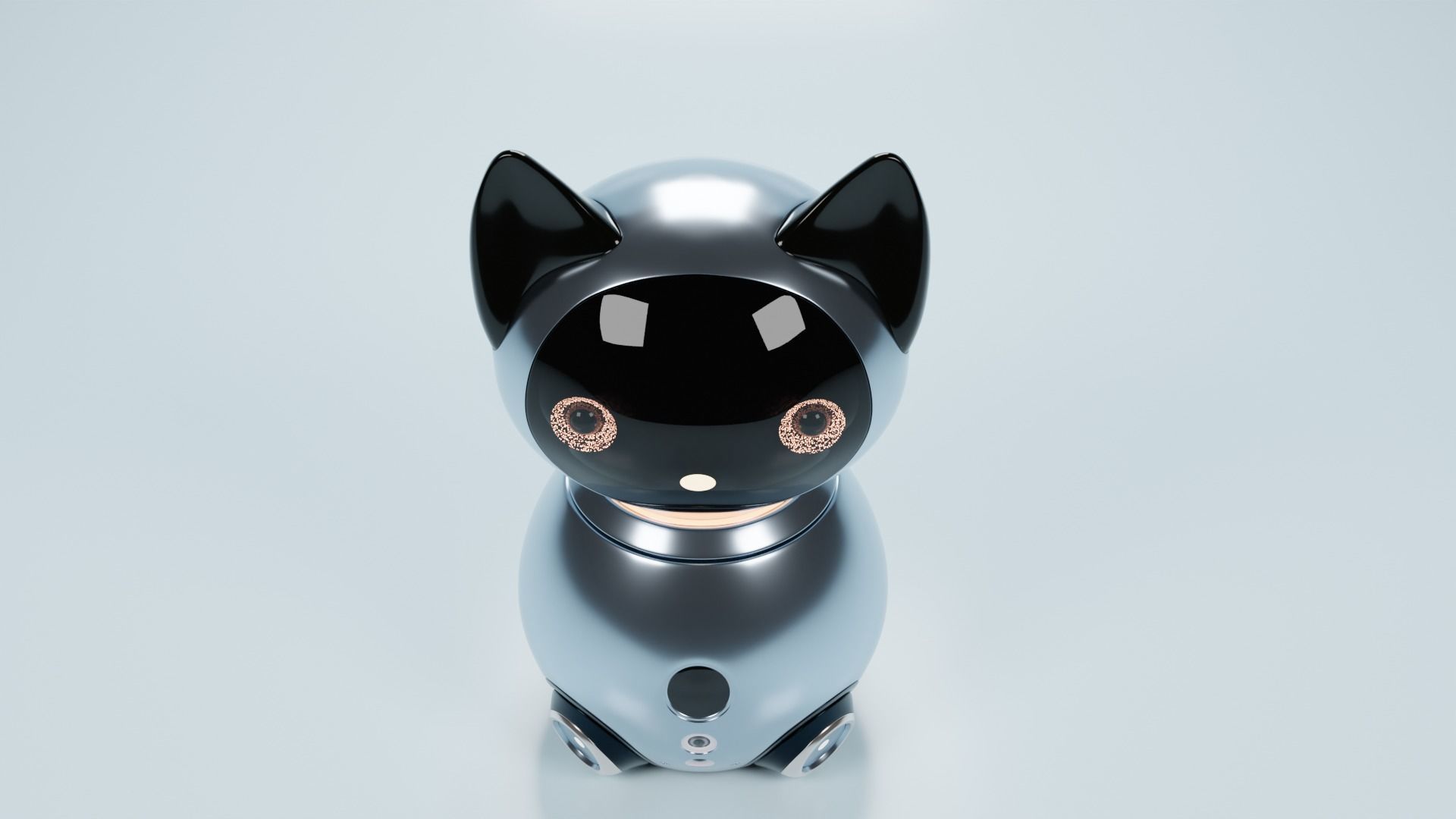 Cute Cat 3D model_3