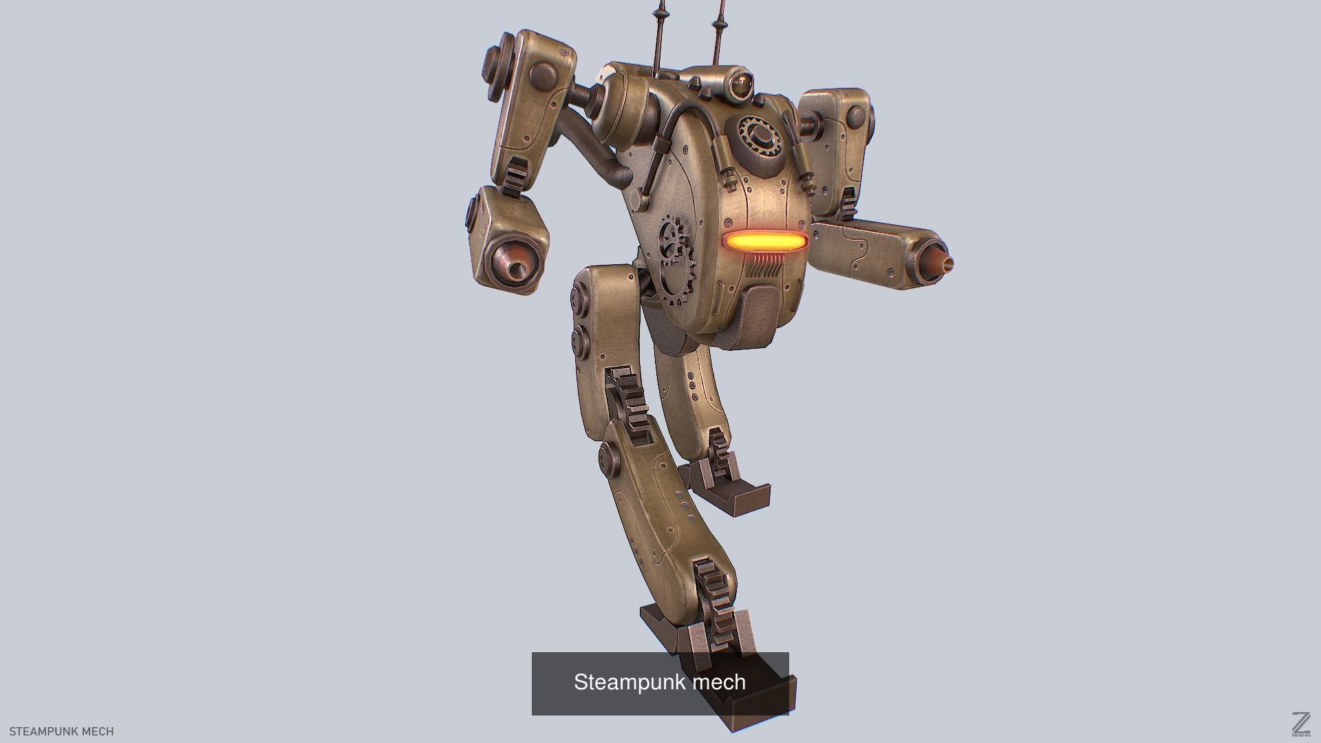 Steampunk mech collection _6