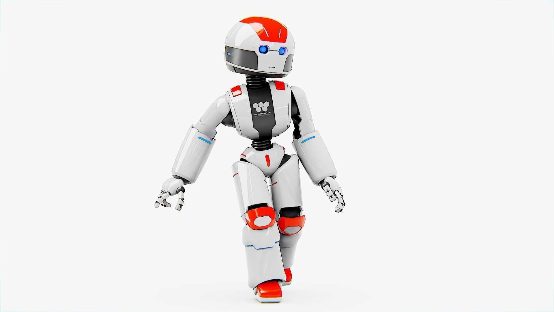 TOY BOT  Rigged for Unreal Engine - Unity - MIXAMO  3D model_29