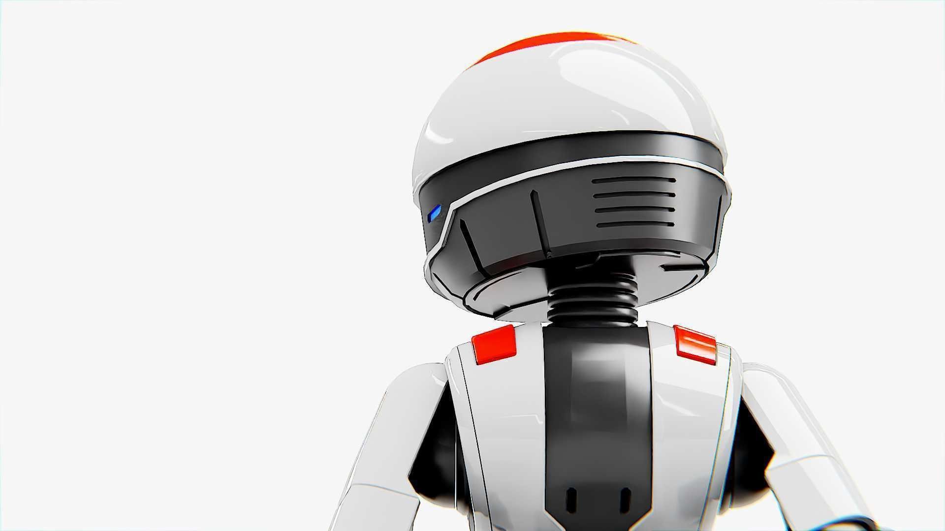 TOY BOT  Rigged for Unreal Engine - Unity - MIXAMO  3D model_23