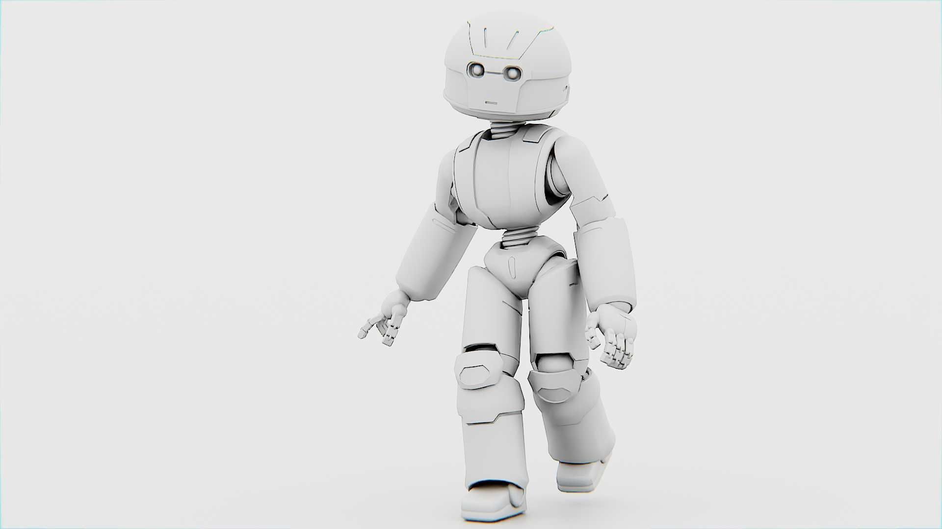 TOY BOT  Rigged for Unreal Engine - Unity - MIXAMO  3D model_37