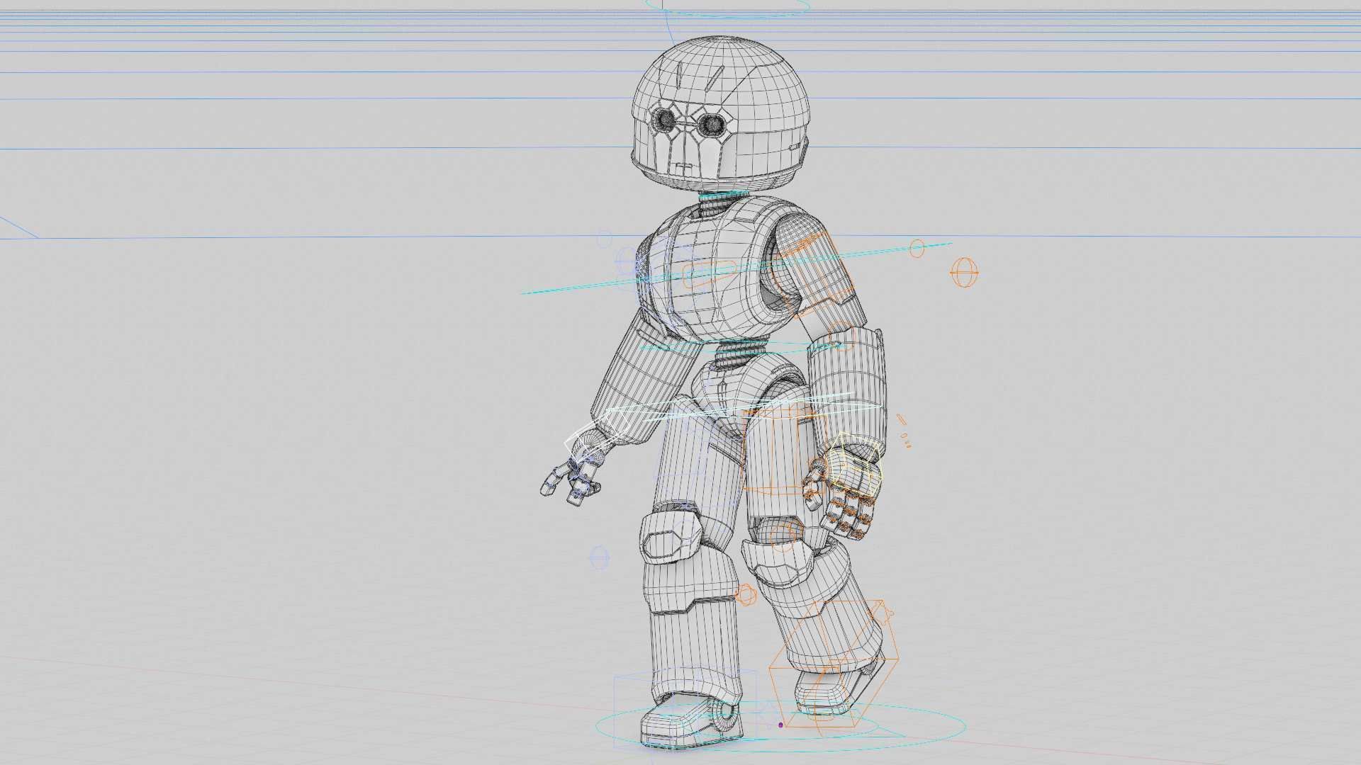 TOY BOT  Rigged for Unreal Engine - Unity - MIXAMO  3D model_41