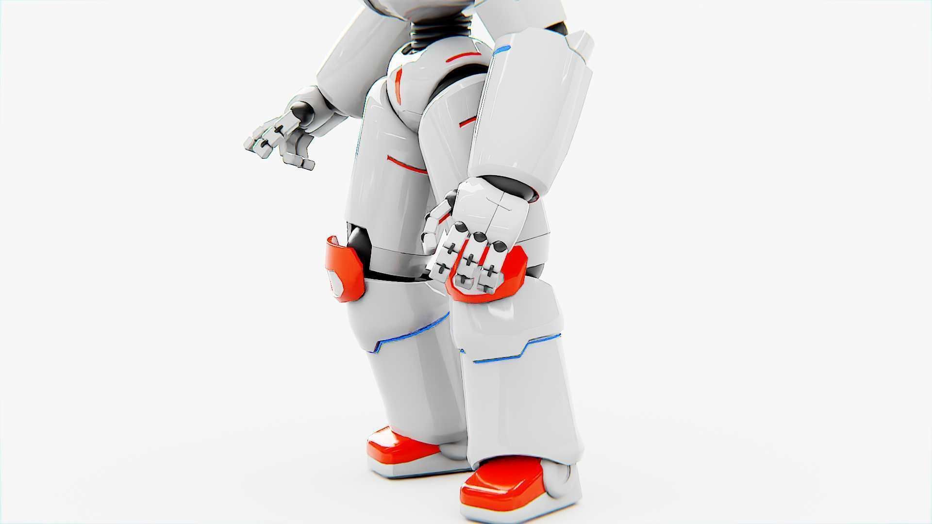 TOY BOT  Rigged for Unreal Engine - Unity - MIXAMO  3D model_18