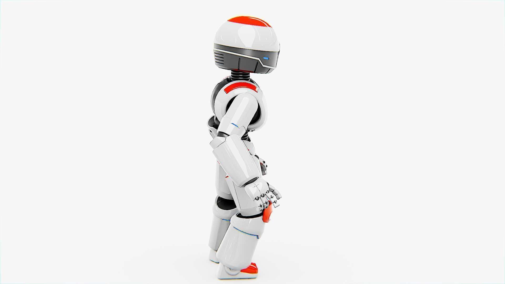 TOY BOT  Rigged for Unreal Engine - Unity - MIXAMO  3D model_10