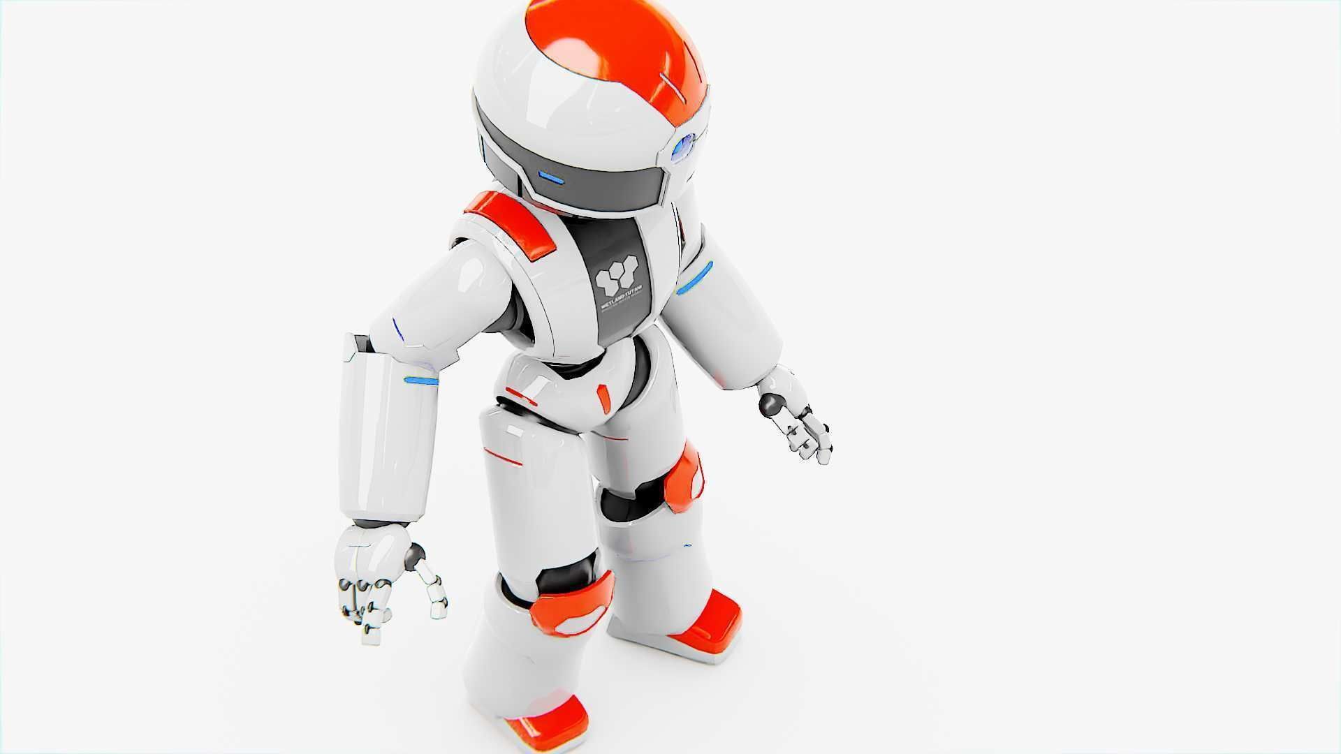 TOY BOT  Rigged for Unreal Engine - Unity - MIXAMO  3D model_20