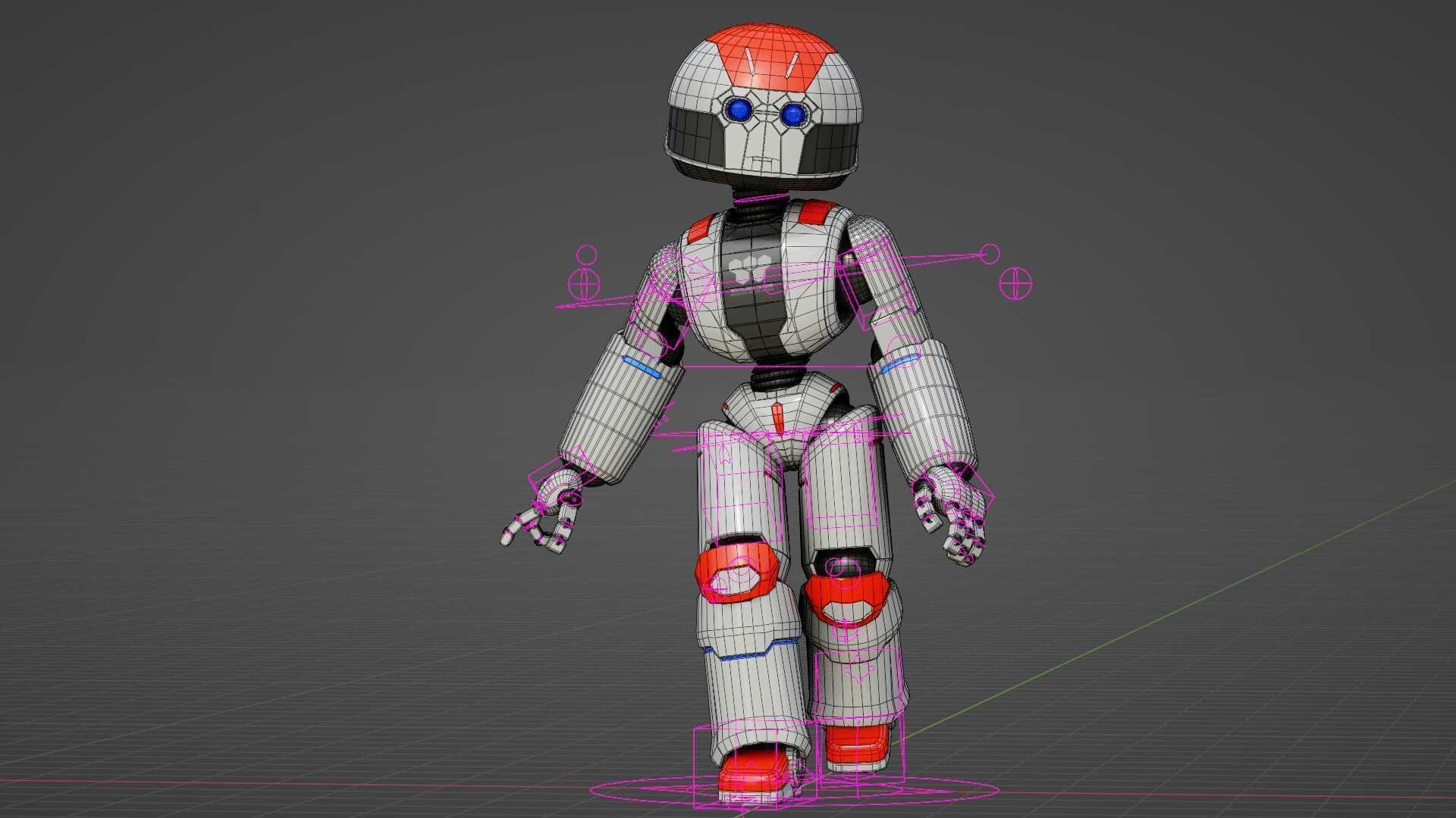 TOY BOT  Rigged for Unreal Engine - Unity - MIXAMO  3D model_38